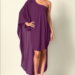 SUMMERTIME 👗✨VENUS ONE SHOULDER CAPE DRESS